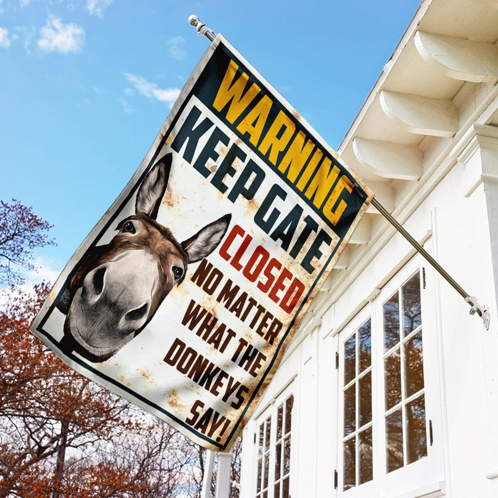 Funny Donkey Flag