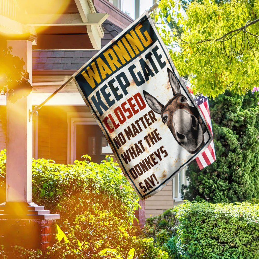 Funny Donkey Flag