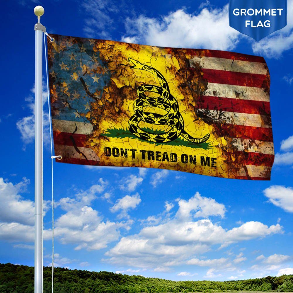 Gadsden Grommet Flag Don't Tread On Me MLH1880GF