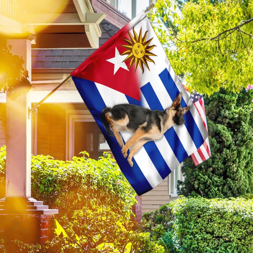 German Shepherd Flag