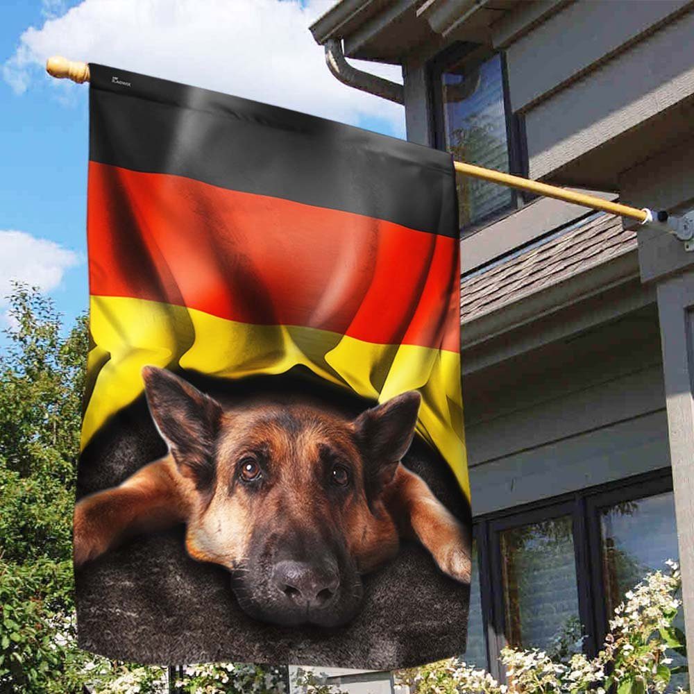 German Shepherd Flag THH3330F