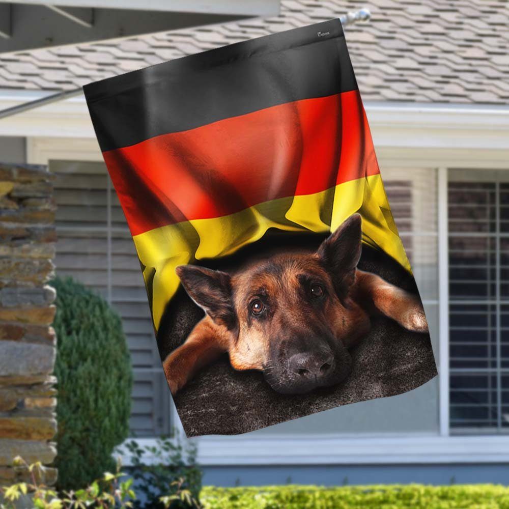 German Shepherd Flag THH3330F