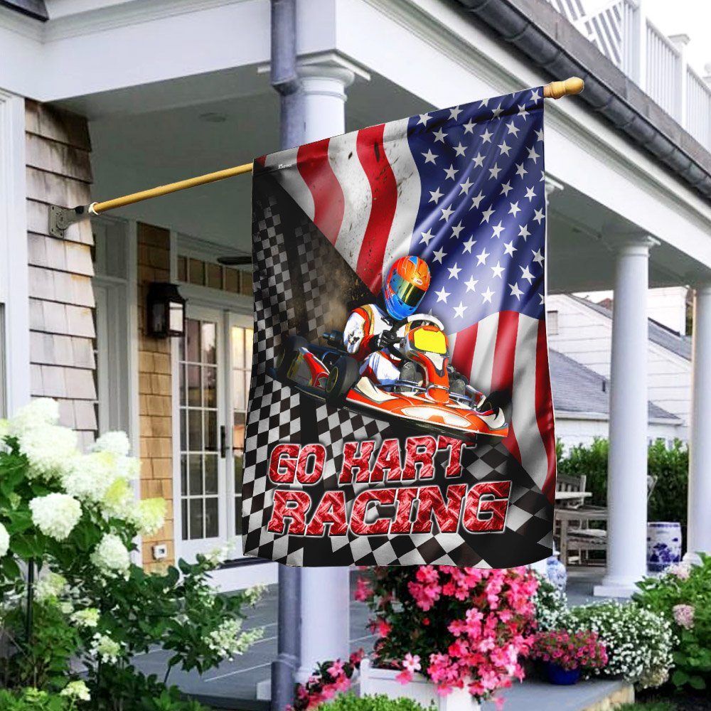 Go Kart Racing Life Flag