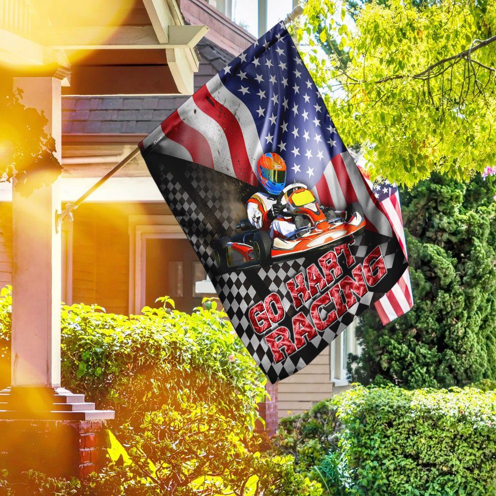Go Kart Racing Life Flag