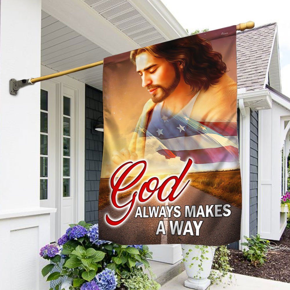 God Always Makes A Way Flag QNN669F