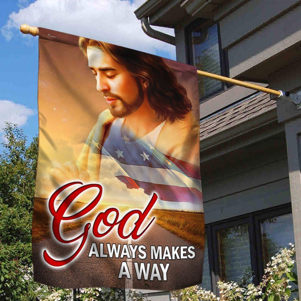 God Always Makes A Way Flag QNN669F