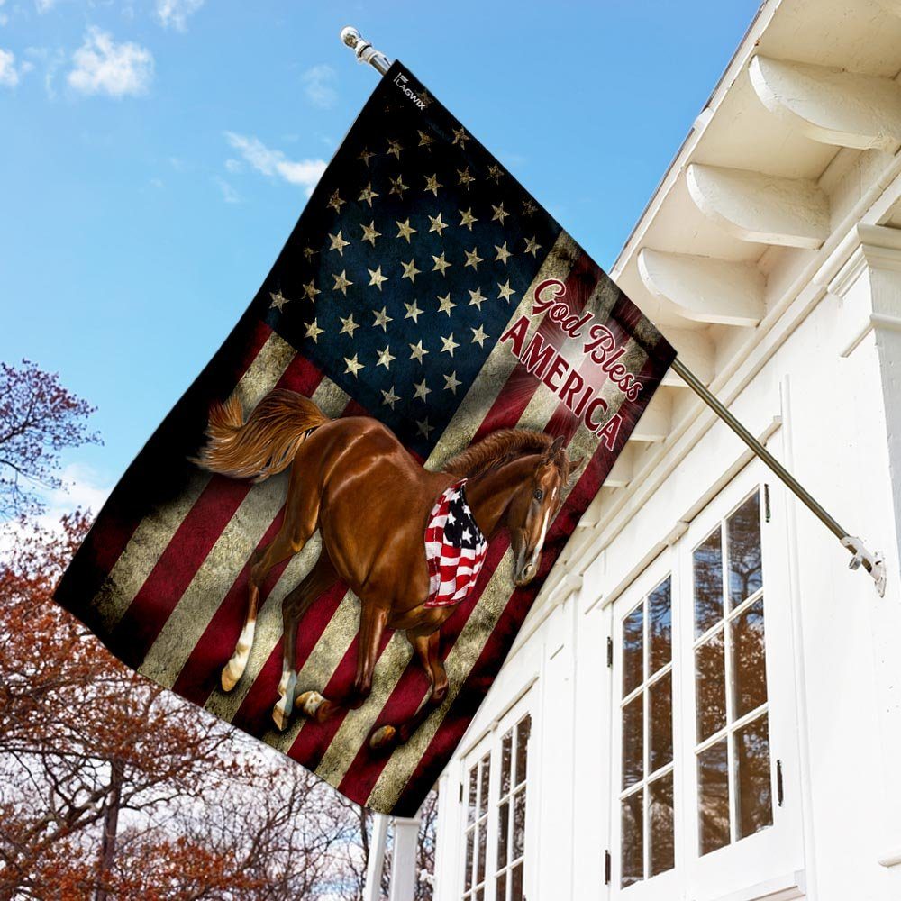 God Bless America – Horse Flag