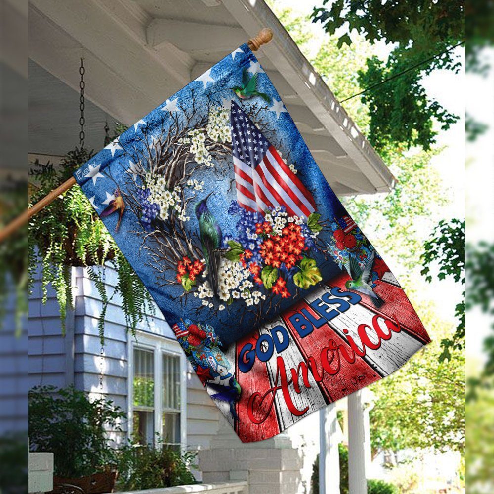 God Bless America Flag God Bless America Flag