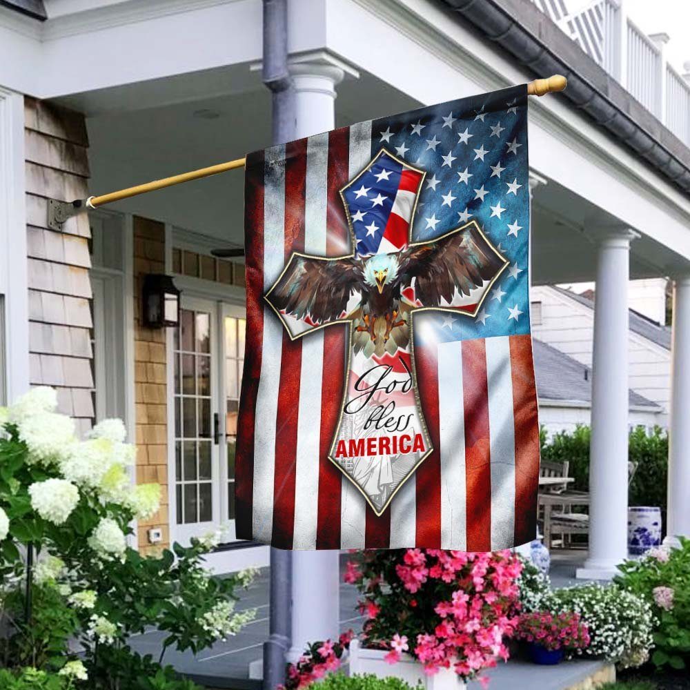 God Bless America Flag