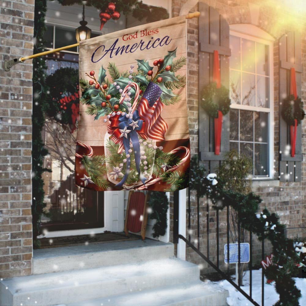 God Bless America Flag