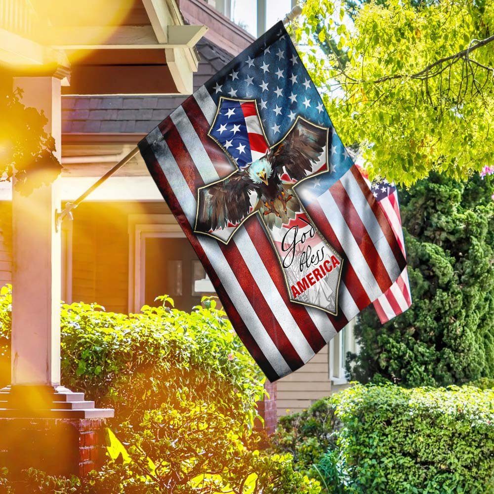 God Bless America Flag