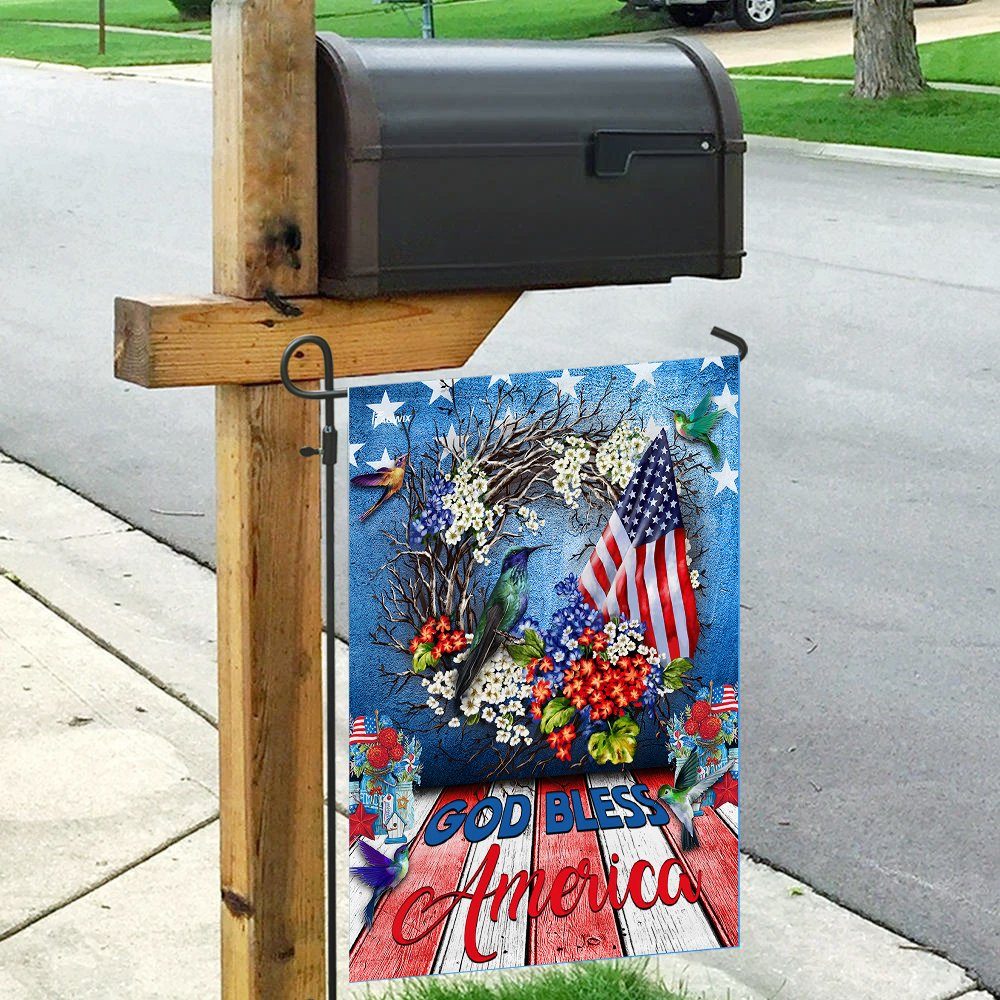 God Bless America Flag God Bless America Flag
