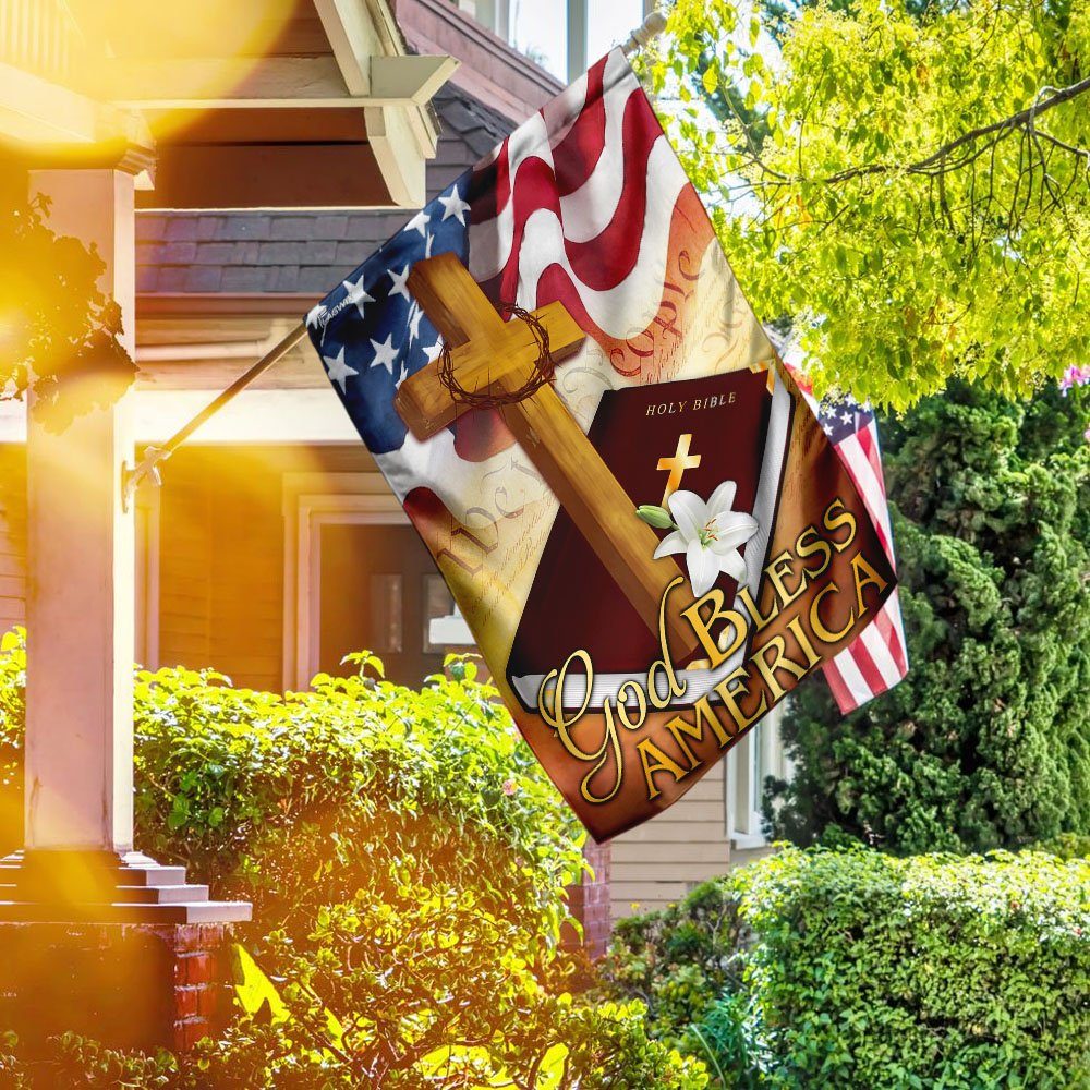 God Bless America Flag