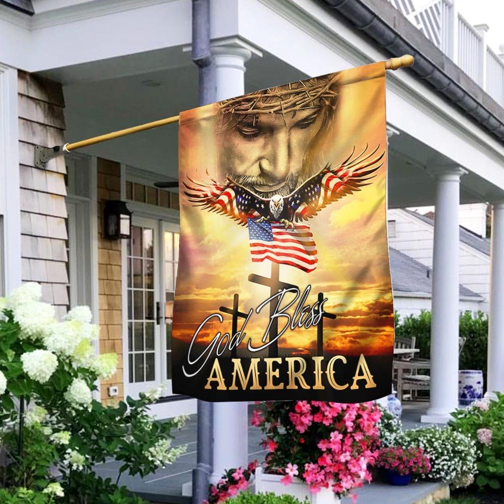 God Bless America Flag THH3344F God Bless America Flag THH3344F