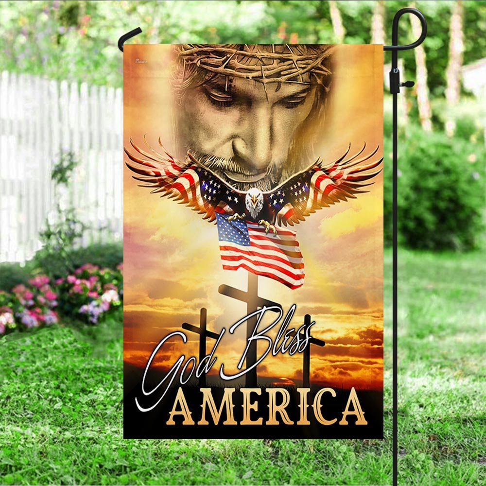 God Bless America Flag THH3344F God Bless America Flag THH3344F