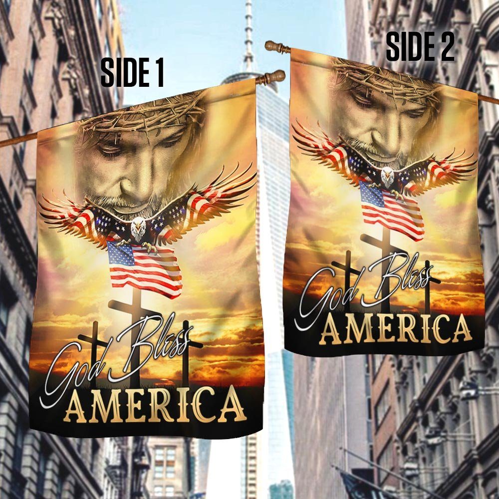 God Bless America Flag THH3344F God Bless America Flag THH3344F