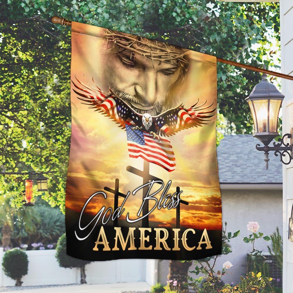God Bless America Flag THH3344F God Bless America Flag THH3344F