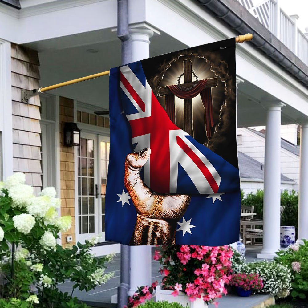 God Bless Australia Flag QNK864Fv1