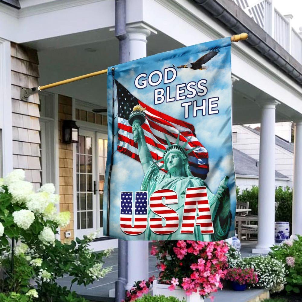 God Bless The USA Flag