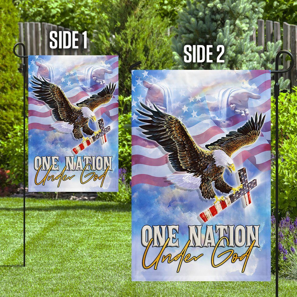 God Eagle Flag One Nation Under God MLH1869F - Flagwix