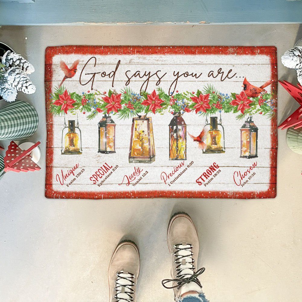 God Says You Are Doormat LNT762DM