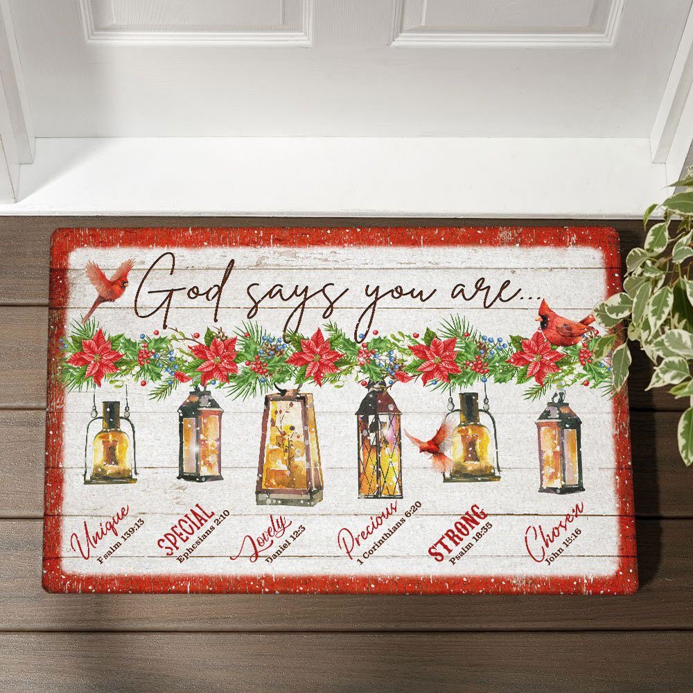 God Says You Are Doormat LNT762DM