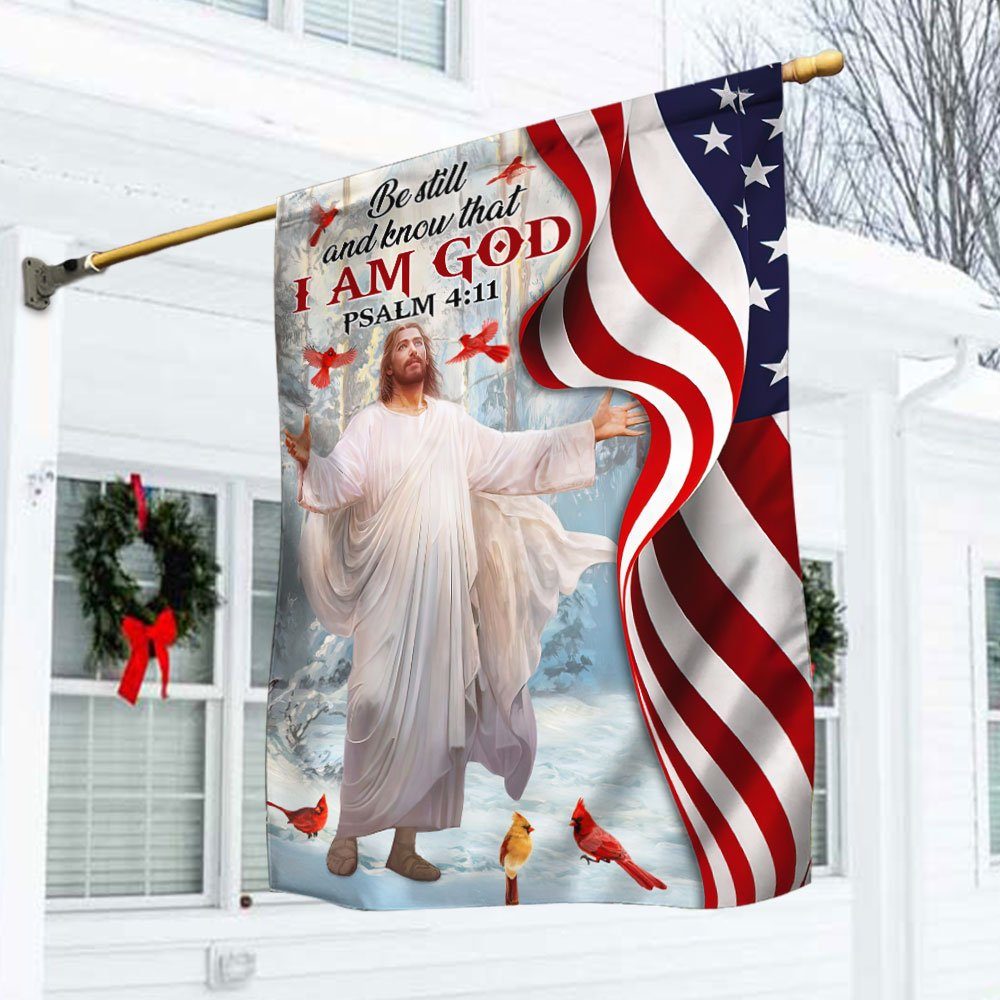 God Winter US Flag Be Still And Know That I Am God DDH2940Fv3 God Winter US Flag Be Still And Know That I Am God DDH2940Fv3