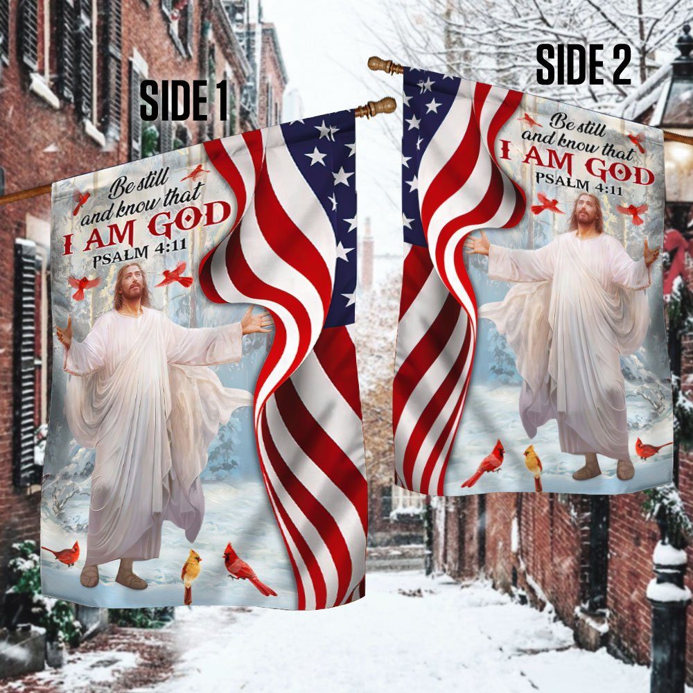 God Winter US Flag Be Still And Know That I Am God DDH2940Fv3 God Winter US Flag Be Still And Know That I Am God DDH2940Fv3
