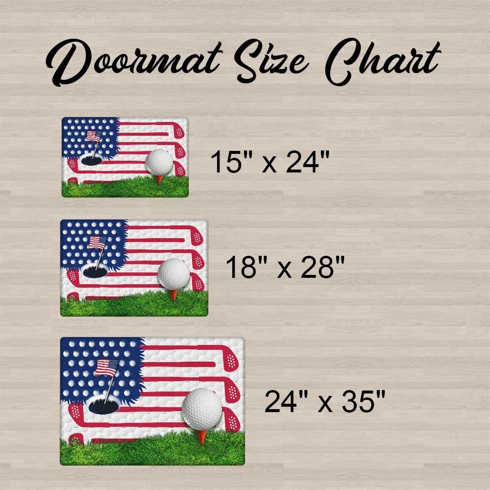 Golf American Doormat DBD2684DM Golf American Doormat DBD2684DM