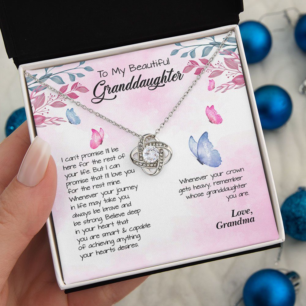 Granddaughter Necklace, Granddaughter Gifts From Grandma, Granddaughter Gifts, Granddaughter Jewelry, Christmas Birthday Graduation Gifts MLN702NL