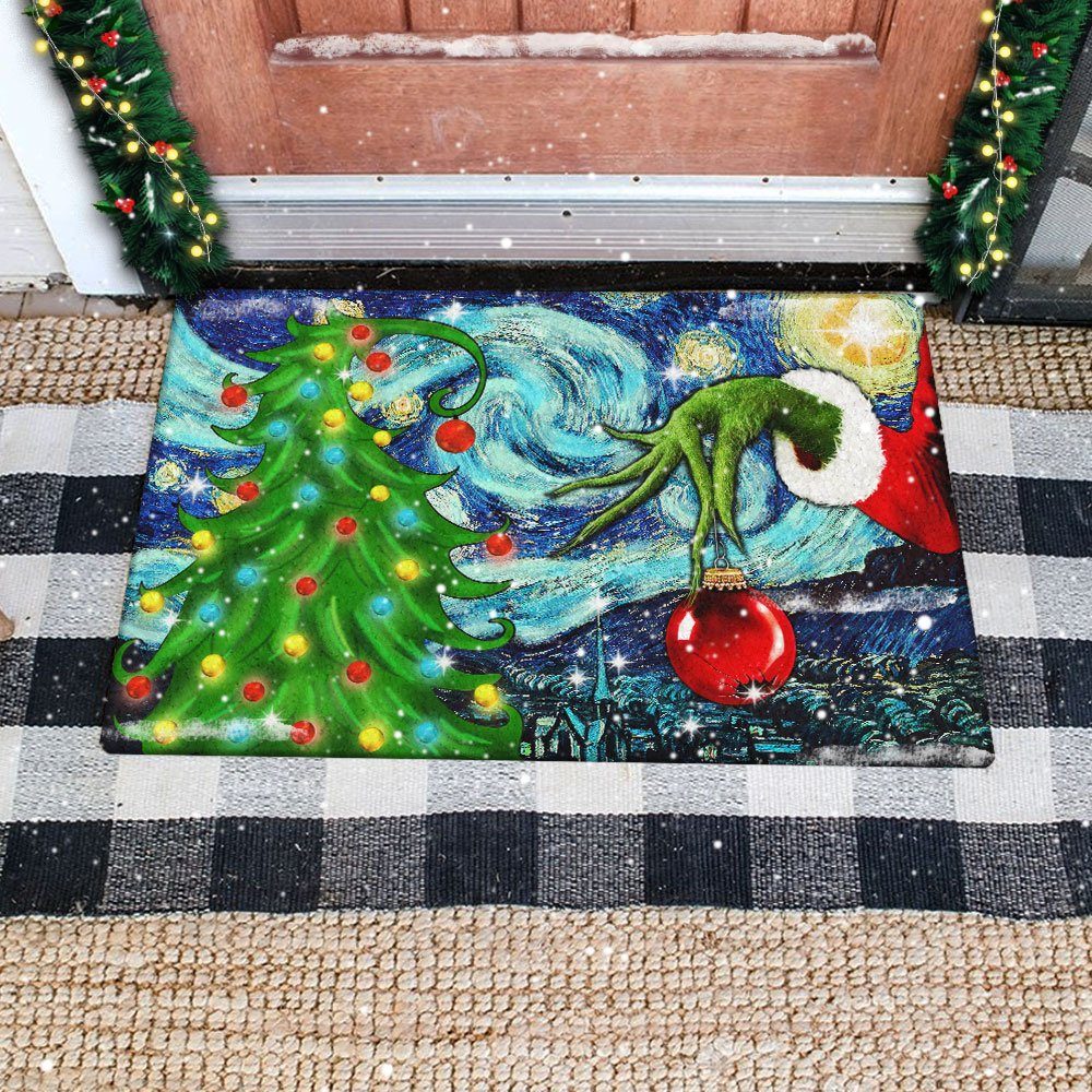 Grinch Stole Christmas Doormat Home Sweet Home LNT828DM