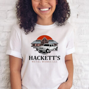 hackett’s Metal Works LLC Bms Logos T Shirt