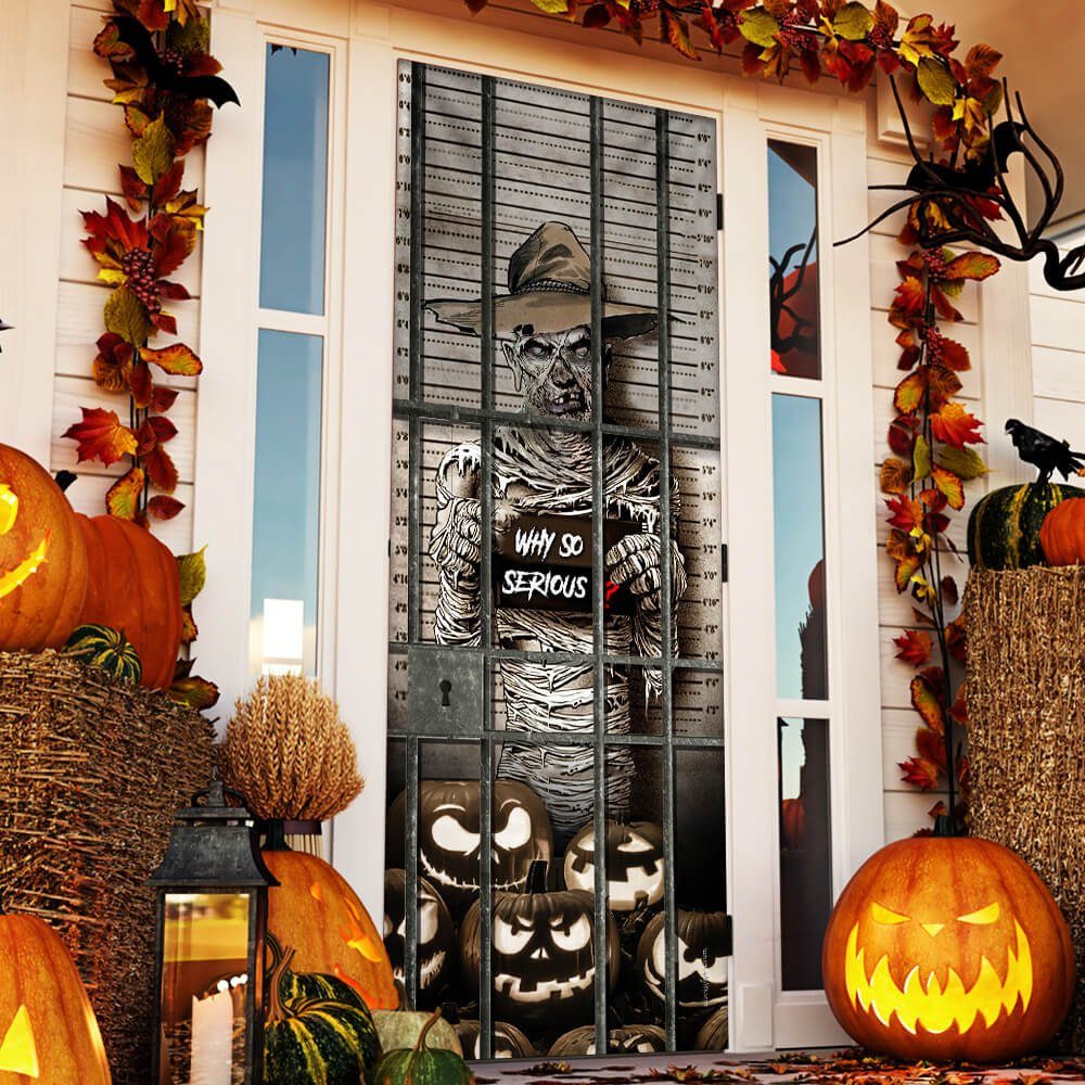 Halloween Door Cover Why So Serious NTT116D