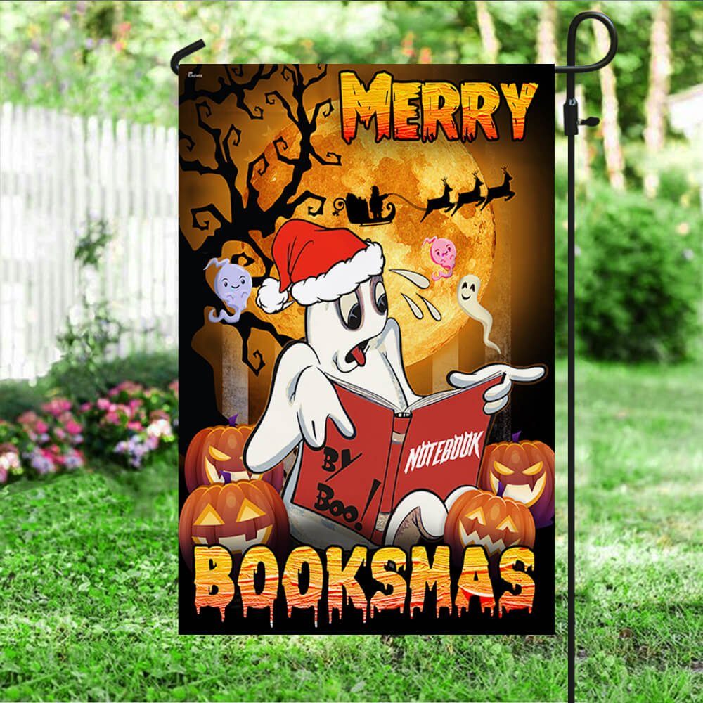 Halloween Flag – Merry Booksmas Flag NTT17F