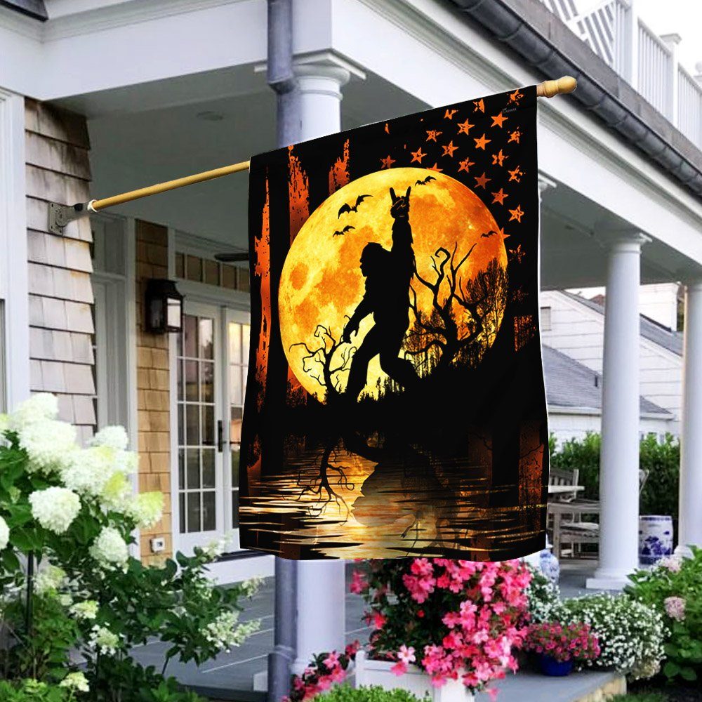Halloween Flag Bigfoot THH3278Fv2