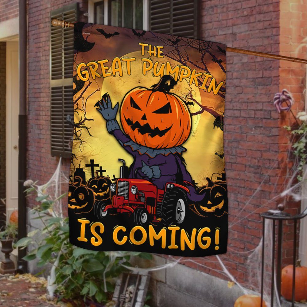 Halloween Flag The Great Pumpkin Is Coming LHA1761F