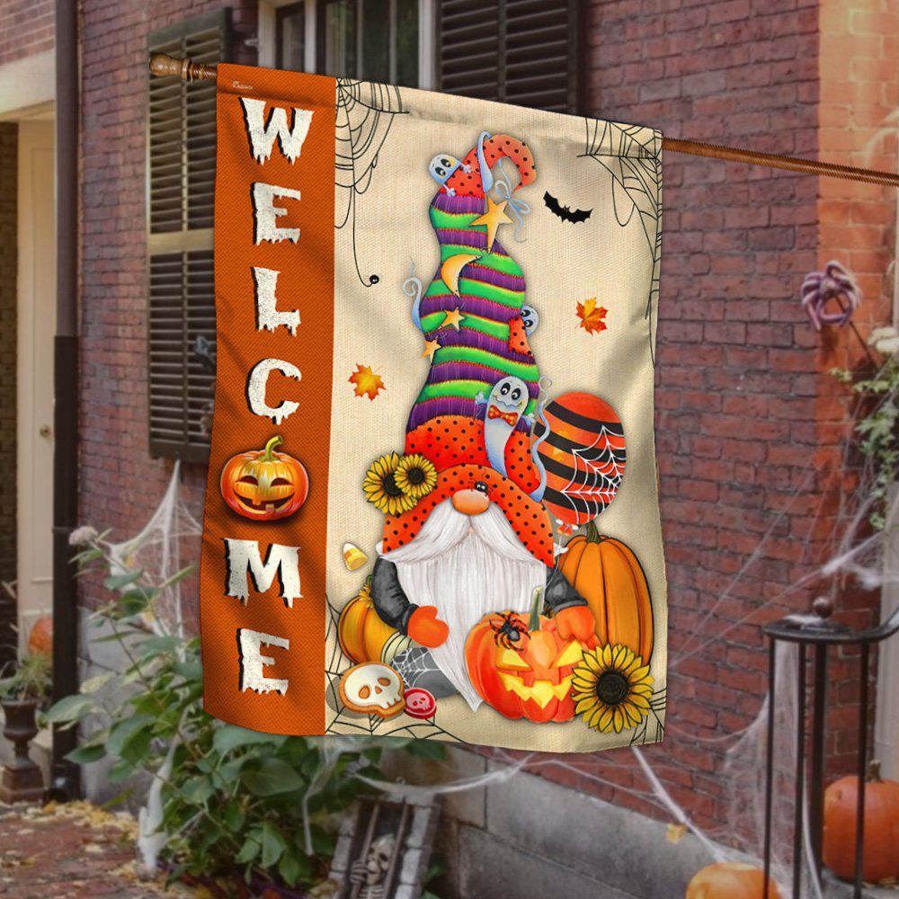Halloween Gnome Flag MLH1903F