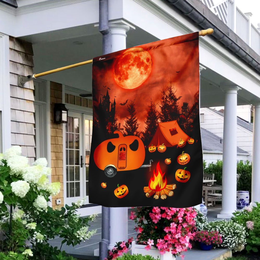 Happy Camp-o-ween Flag