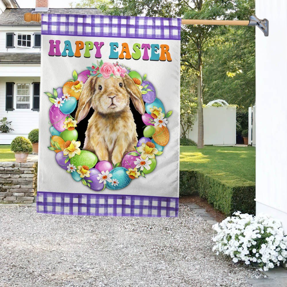 Happy Easter Bunny Flag TQN960F