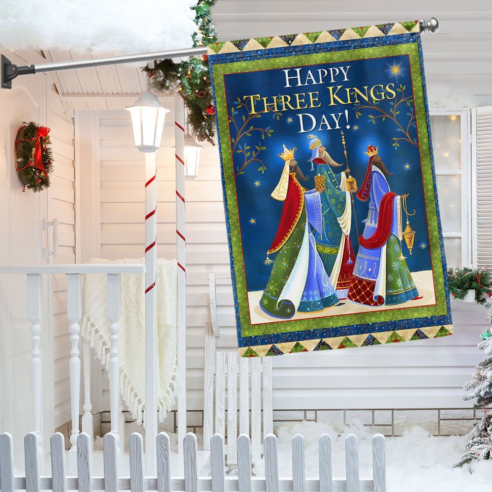 Happy Three Kings Day Flag TQN735F