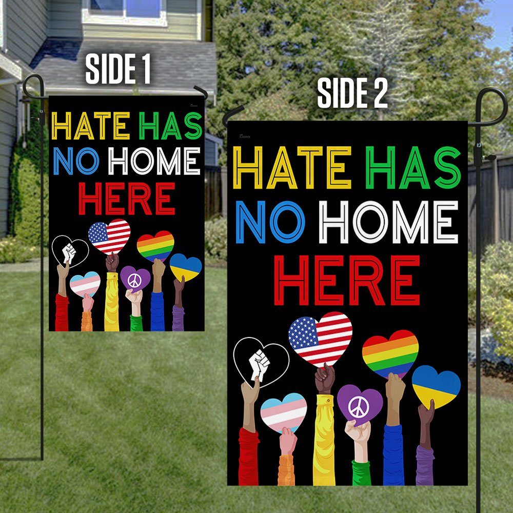 Hate Has No Home Here Flag MLN334F Hate Has No Home Here Flag MLN334F