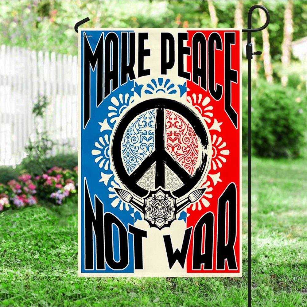 Hippie Flag Make Peace Not War LNT455F