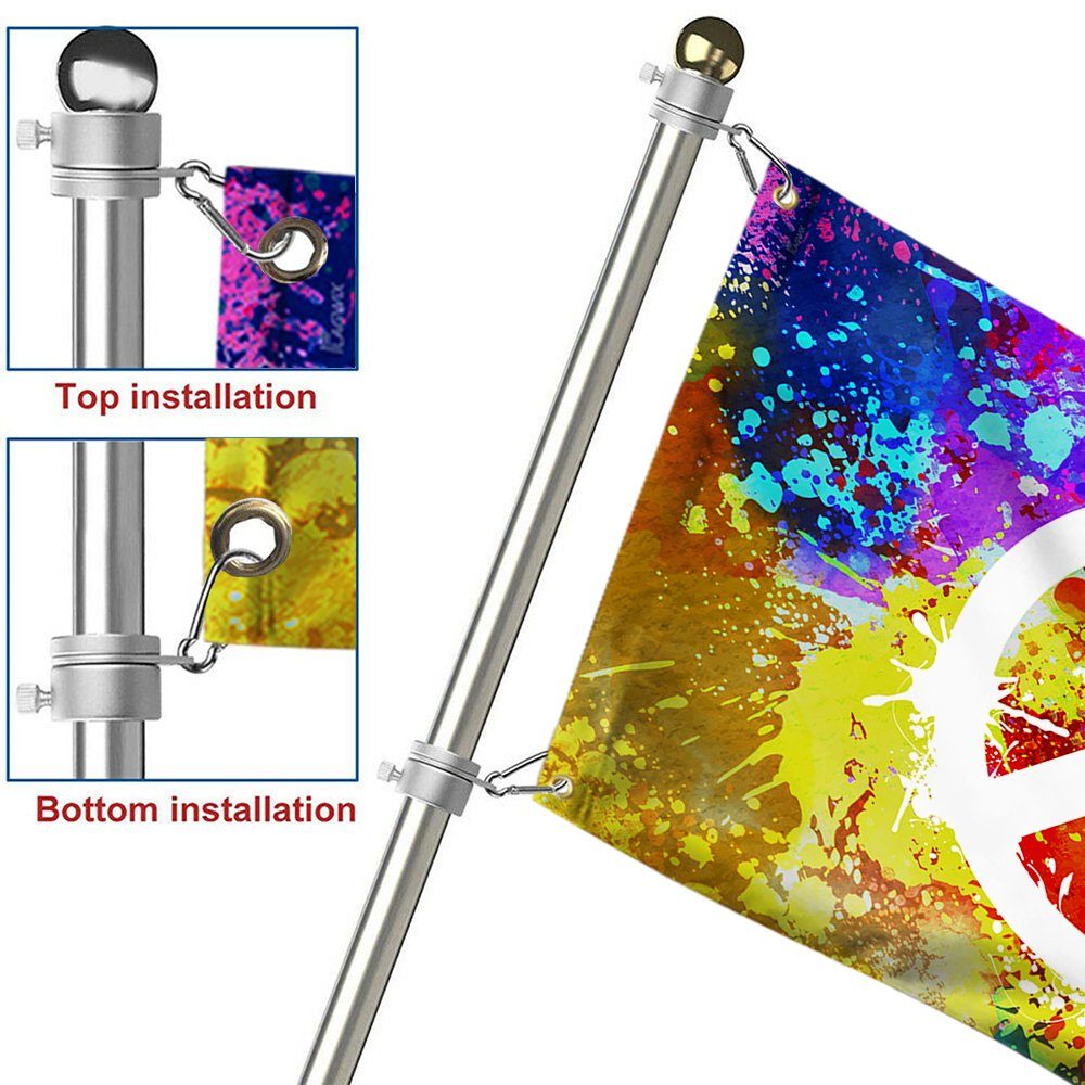 Hippie Grommet Flag TQN344GF Hippie Grommet Flag TQN344GF
