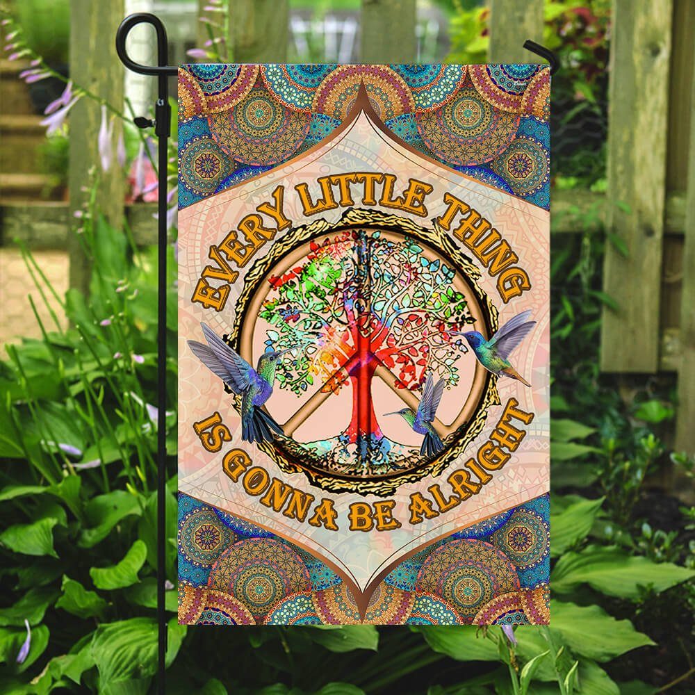 Hippie Peace Flag