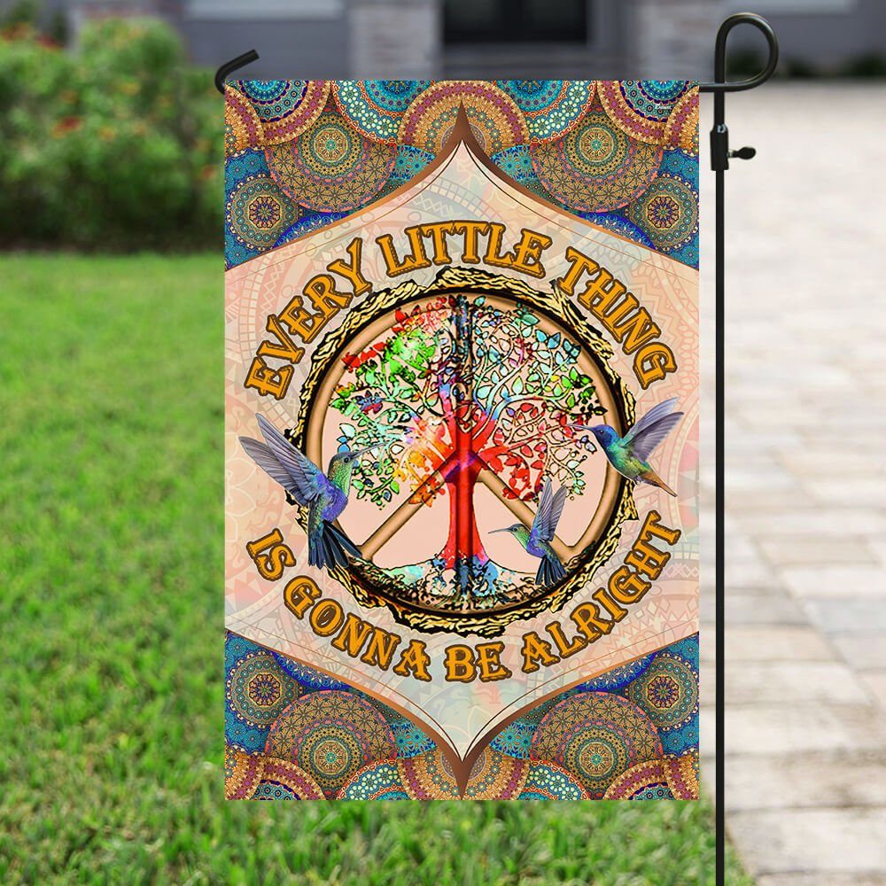 Hippie Peace Flag