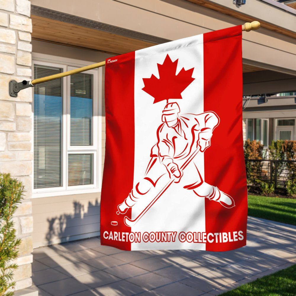 Hockey Canadian Flag TRN1361Fv1