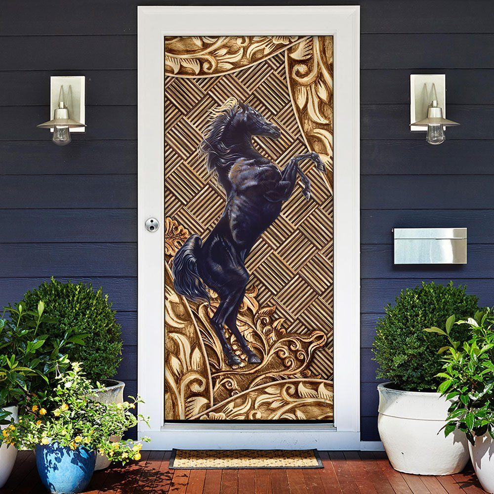 Horse Door Cover
