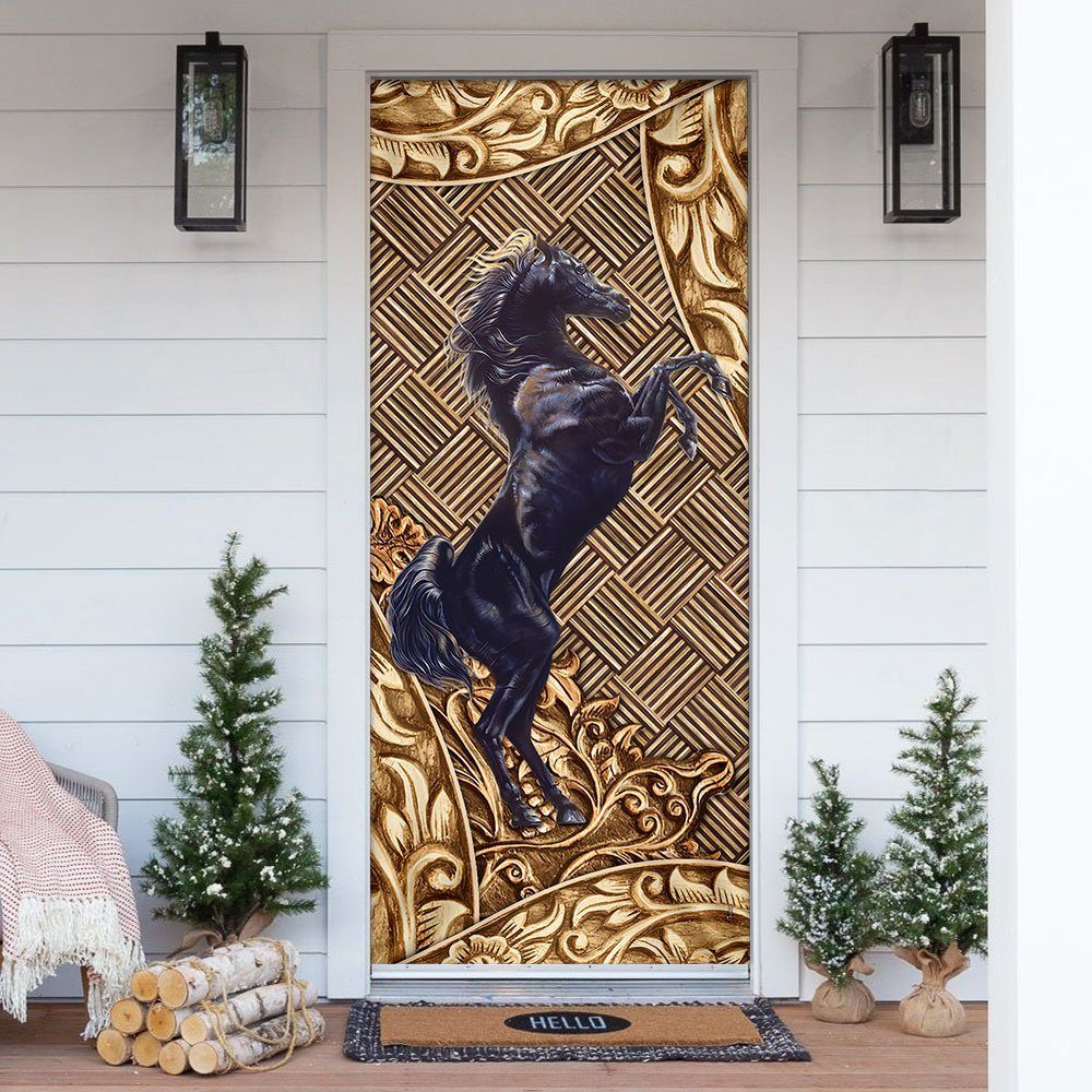 Horse Door Cover