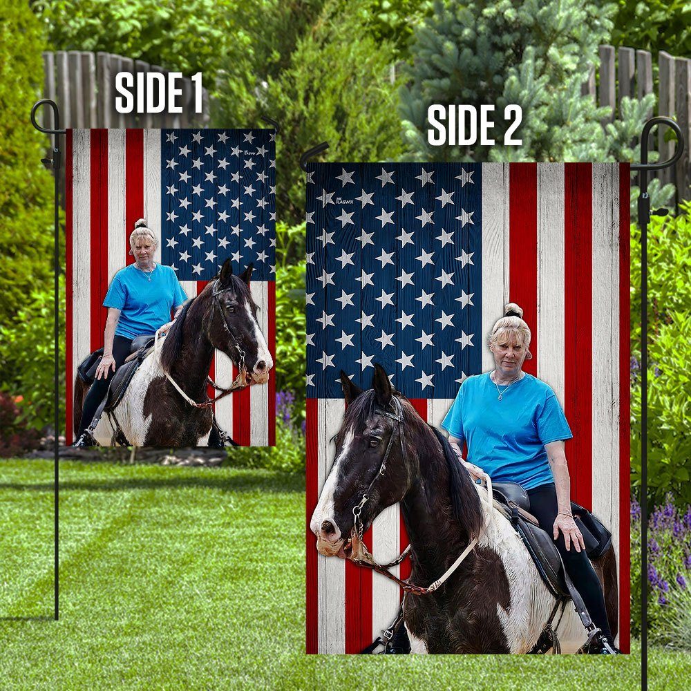 Horse Image Flag LHA1528Fv3 Horse Image Flag LHA1528Fv3
