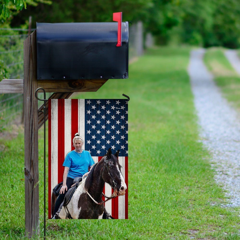Horse Image Flag LHA1528Fv3 Horse Image Flag LHA1528Fv3
